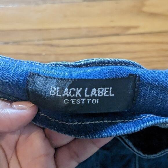 Black Label Cestto Flared Jeans Sz 3 - Picture 3 of 8